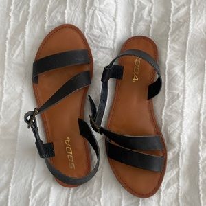Soda Strappy Sandals